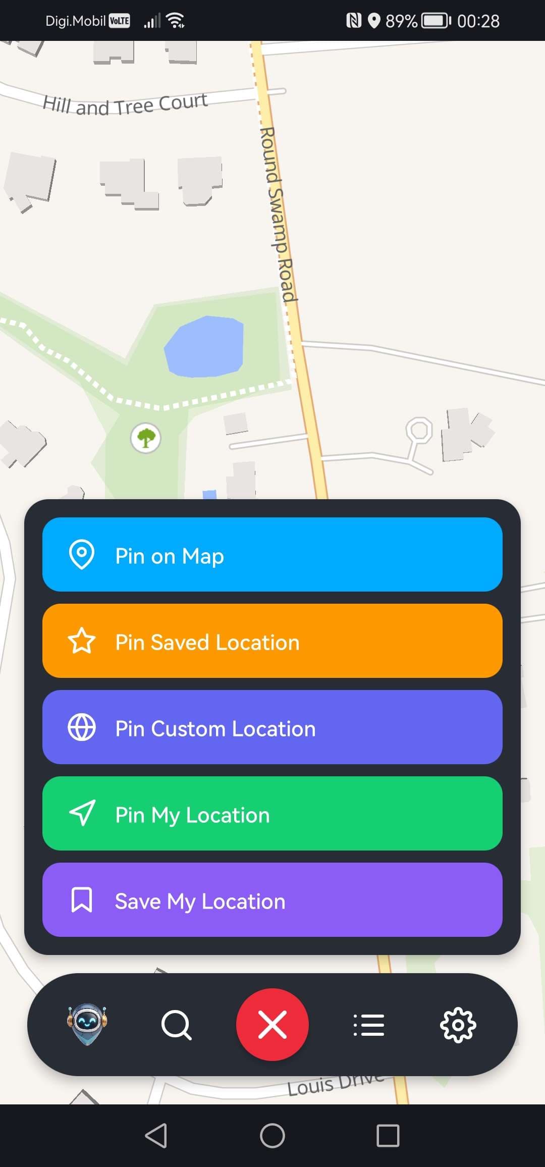 Add a pin