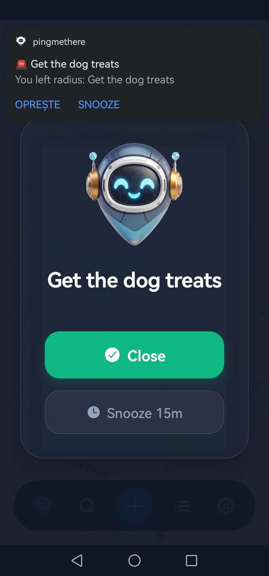 The alert